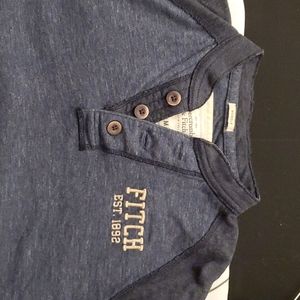 3/4 blue shirt